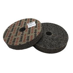 3M™ Scotch-Brite™ EXL Unitized Wheel, 6 in x 1 in x 1 in, 8A CRS - 2 Pack